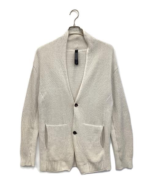 wjk（ダブルジェイケー）wjk (ダブルジェイケー) フックカーディガン ベージュ サイズ:S 未使用品の古着・服飾アイテム