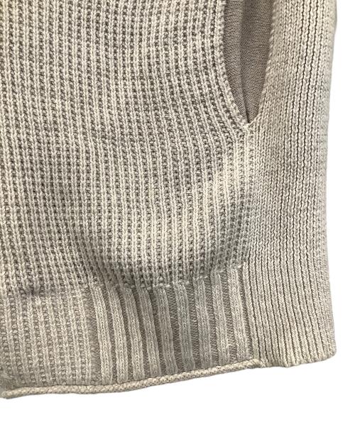 wjk（ダブルジェイケー）wjk (ダブルジェイケー) フックカーディガン ベージュ サイズ:S 未使用品の古着・服飾アイテム