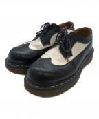 Dr.Martensドクターマーチン）の古着「5ホールウィングチップシューズ」｜ブラック×ホワイト