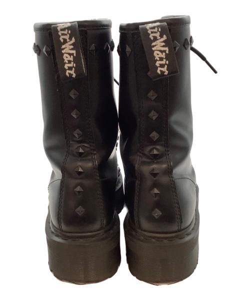 Dr.Martens（ドクターマーチン）Dr.Martens (ドクターマーチン) 10ホールスタッズブーツ ブラック サイズ:UK7の古着・服飾アイテム