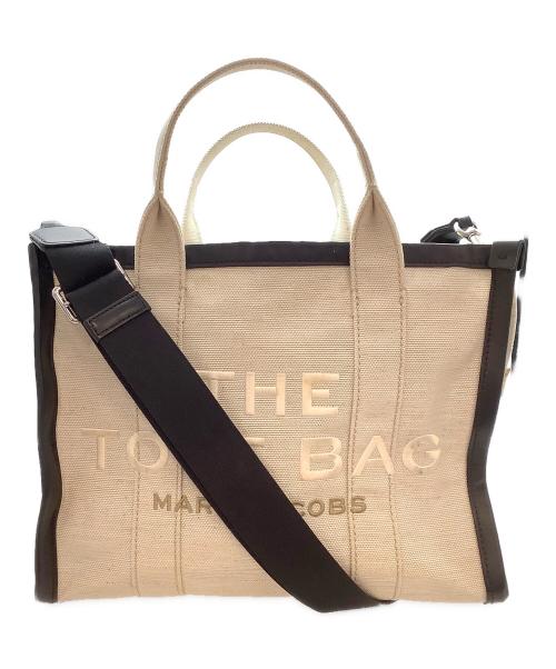 MARC JACOBS（マークジェイコブス）MARC JACOBS (マークジェイコブス) THE CANVAS SMALL TOTE BAG アイボリーの古着・服飾アイテム