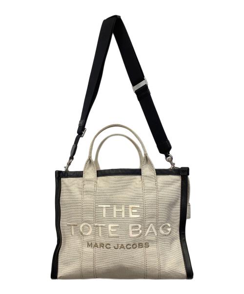 MARC JACOBS（マークジェイコブス）MARC JACOBS (マークジェイコブス) THE CANVAS SMALL TOTE BAG アイボリーの古着・服飾アイテム