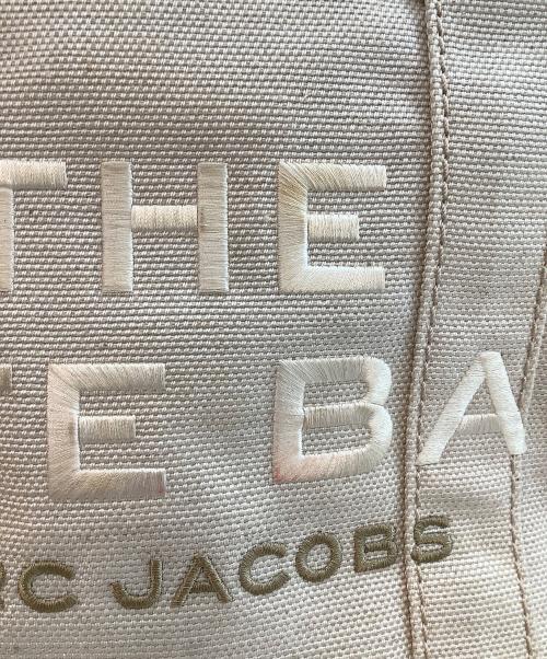 MARC JACOBS（マークジェイコブス）MARC JACOBS (マークジェイコブス) THE CANVAS SMALL TOTE BAG アイボリーの古着・服飾アイテム