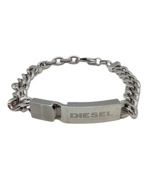 DIESEL（ディーゼル）DIESEL (ディーゼル) チェーンロゴプレート＆ブレスレットの古着・服飾アイテム