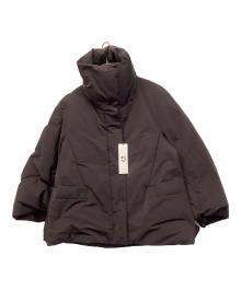 UNIQLO+J（ユニクロ プラスジェイ）の古着「ハイブリッドダウンジャケット」｜ワインレッド