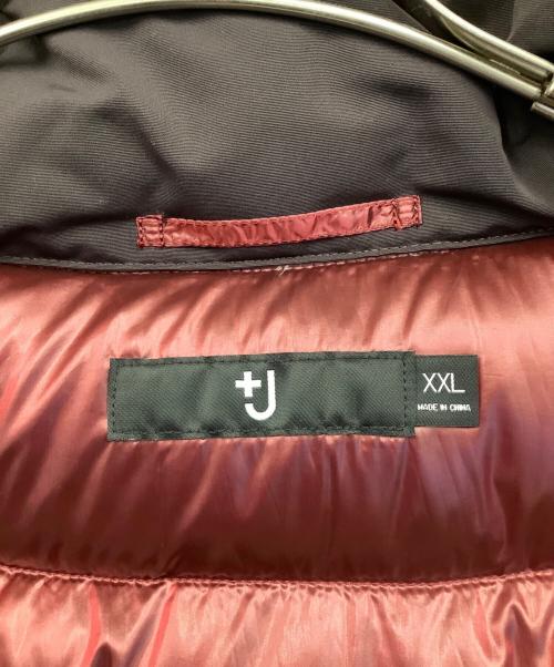 UNIQLO+J（ユニクロ プラスジェイ）UNIQLO+J (ユニクロ プラスジェイ) ハイブリッドダウンジャケット ワインレッド サイズ:XXL 未使用品の古着・服飾アイテム