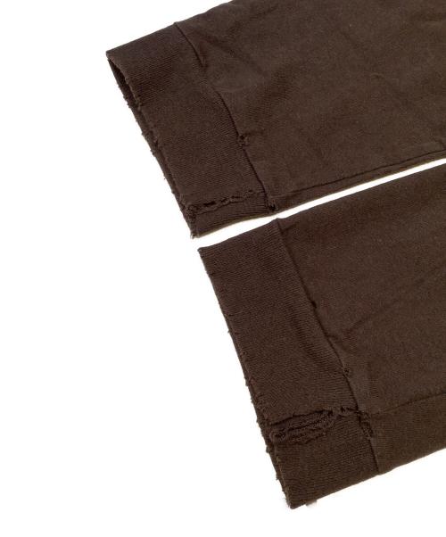 UNUSED（アンユーズド）UNUSED (アンユーズド) 長袖カットソー ブラウン サイズ:3の古着・服飾アイテム