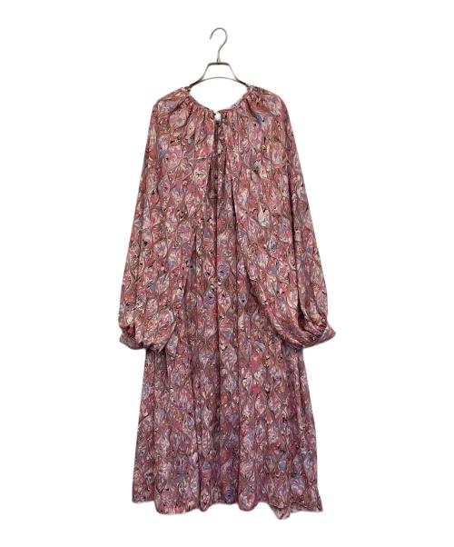 PAS DEUX PAREILS（パドゥパレイユ）Pas deux Pareils (パドゥパレイユ) 長袖ワンピース ピンク サイズ:1の古着・服飾アイテム
