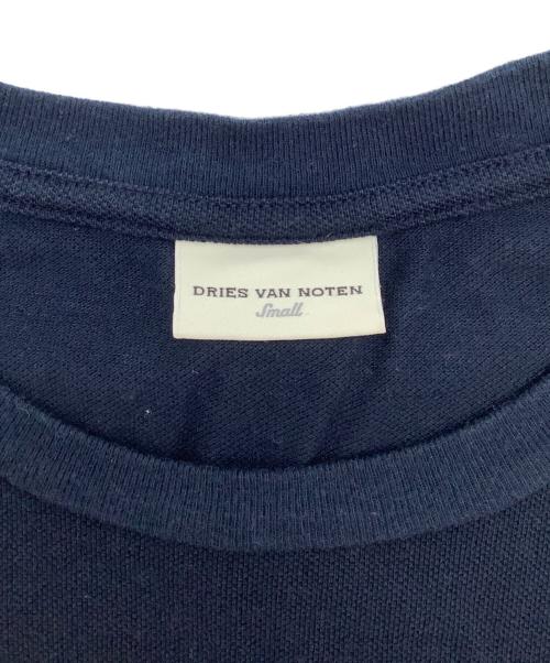 DRIES VAN NOTEN（ドリスヴァンノッテン）DRIES VAN NOTEN (ドリスヴァンノッテン) 半袖カットソー ネイビー サイズ:Sの古着・服飾アイテム