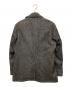 COMME CA MEN (コムサ・メン) ショートコート グレー サイズ:M：5000円
