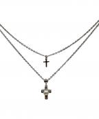MIKIMOTO PEARL ISLANDミキモト真珠島）の古着「2連ネックレス」
