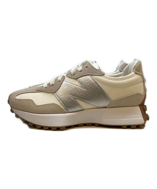 NEW BALANCE（ニューバランス）NEW BALANCE (ニューバランス) スニーカー アイボリー×ベージュ サイズ:24.5の古着・服飾アイテム