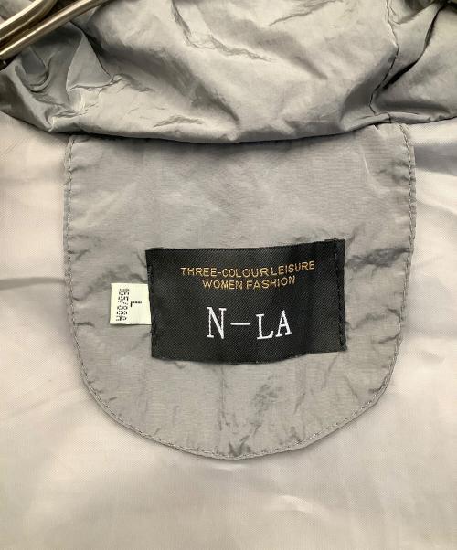 N-LA（エヌエルエー）N-LA (エヌエルエー) 中綿ジャケット グレー サイズ:Lの古着・服飾アイテム