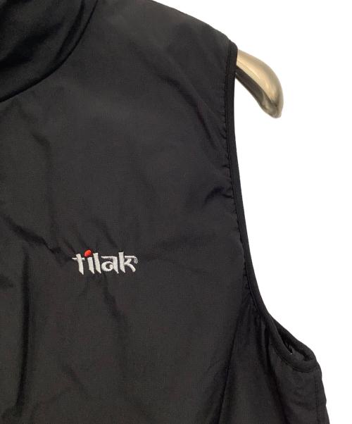 tilak（ティラック）TILAK (ティラック) SVALBARD VEST ブラック サイズ:Sの古着・服飾アイテム