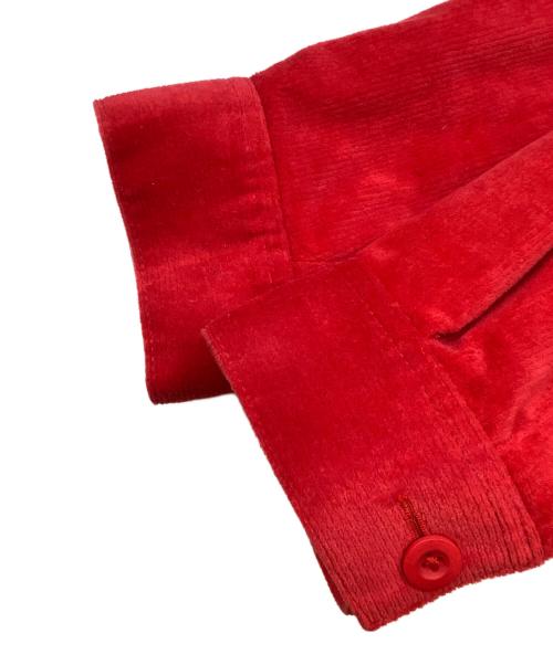 doublet（ダブレット）doublet (ダブレット) CORDUROY FARMERS JACKET レッド サイズ:Mの古着・服飾アイテム
