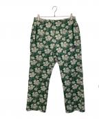 Needlesニードルズ）の古着「Poly Jq. Floral」｜グリーン