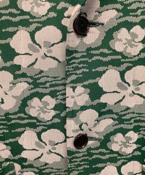 Needles（ニードルズ）Needles (ニードルズ) Poly Jq. Floral グリーン サイズ:Sの古着・服飾アイテム