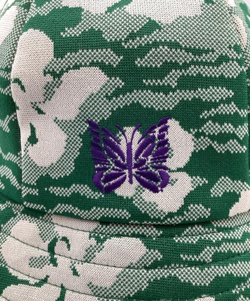 Needles（ニードルズ）Needles (ニードルズ) Bermuda Hat - Poly Jq グリーン サイズ:Mの古着・服飾アイテム