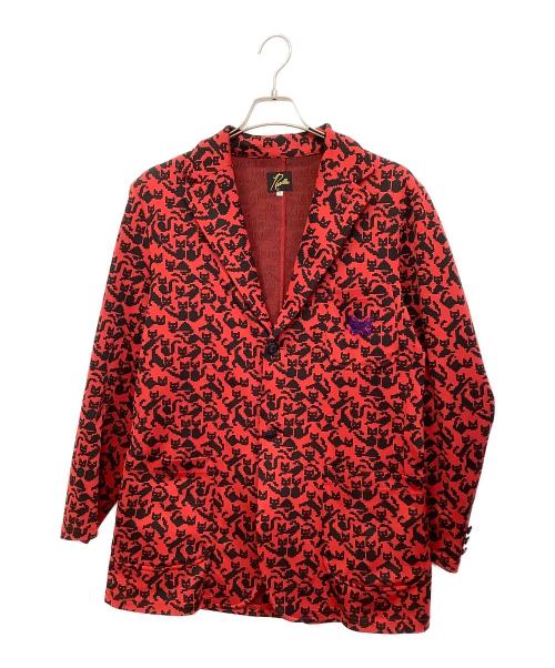 Needles（ニードルズ）Needles (ニードルズ) Poly Jq. レッド サイズ:Sの古着・服飾アイテム
