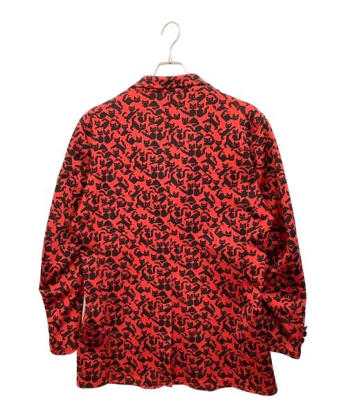Needles（ニードルズ）Needles (ニードルズ) Poly Jq. レッド サイズ:Sの古着・服飾アイテム