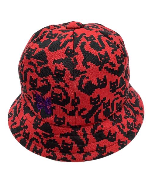 Needles（ニードルズ）Needles (ニードルズ) Bermuda Hat - Poly Jq レッド サイズ:Mの古着・服飾アイテム
