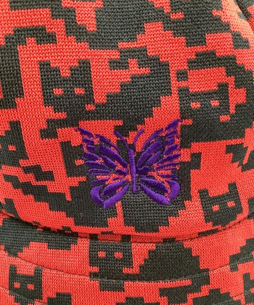 Needles（ニードルズ）Needles (ニードルズ) Bermuda Hat - Poly Jq レッド サイズ:Mの古着・服飾アイテム