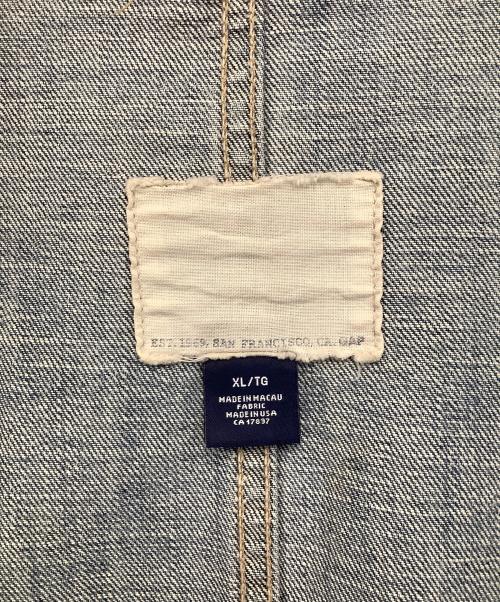 GAP（ギャップ）GAP (ギャップ) OLDGAP デニムカバーオール 00s インディゴ サイズ:XLの古着・服飾アイテム
