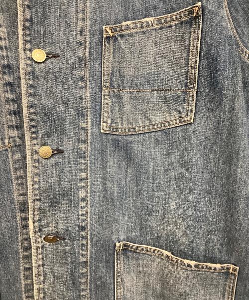 GAP（ギャップ）GAP (ギャップ) OLDGAP デニムカバーオール 00s インディゴ サイズ:XLの古着・服飾アイテム