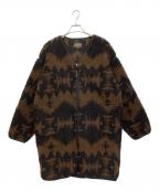 B:MING by BEAMS×PENDLETONビーミングバイビームス×ペンドルトン）の古着「ボアコート」｜ブラウン×ブラック