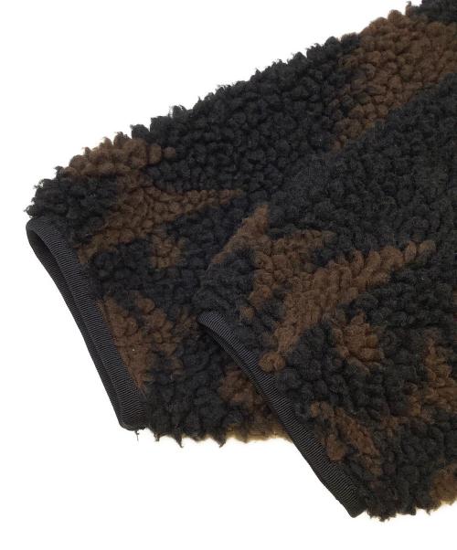 B:MING by BEAMS（ビーミングバイビームス）B:MING by BEAMS (ビーミングバイビームス) PENDLETON (ペンドルトン) ボアコート ブラウン×ブラック サイズ:Mの古着・服飾アイテム