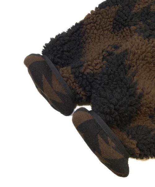 B:MING by BEAMS（ビーミングバイビームス）B:MING by BEAMS (ビーミングバイビームス) PENDLETON (ペンドルトン) ボアコート ブラウン×ブラック サイズ:Mの古着・服飾アイテム