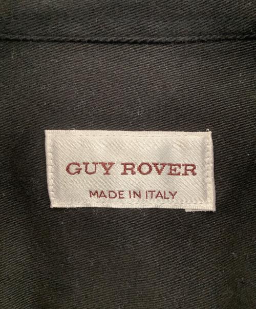 GUY ROVER（ギローバー）GUY ROVER (ギローバー) 2ポケット コットンツイル シャツブルゾン ブラック サイズ:Sの古着・服飾アイテム
