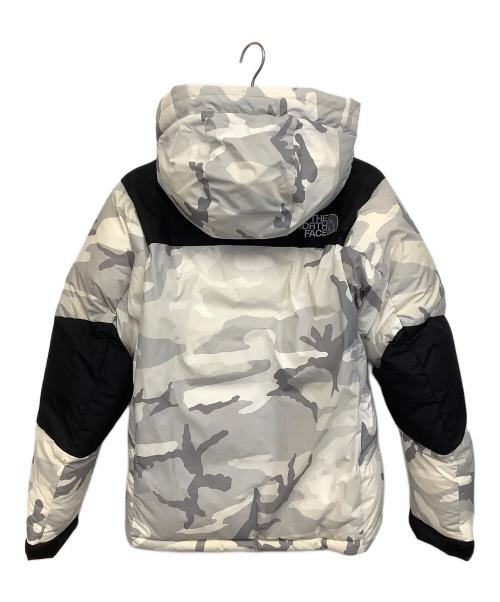 THE NORTH FACE（ザ ノース フェイス）THE NORTH FACE (ザ ノース フェイス) ノベルティバルトロライトダウンジャケット グレー×ホワイト サイズ:Sの古着・服飾アイテム