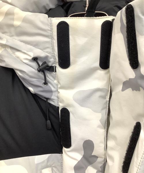 THE NORTH FACE（ザ ノース フェイス）THE NORTH FACE (ザ ノース フェイス) ノベルティバルトロライトダウンジャケット グレー×ホワイト サイズ:Sの古着・服飾アイテム