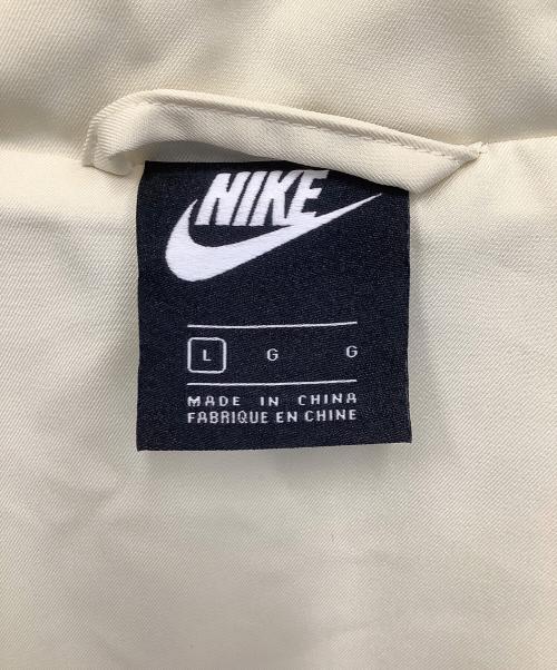 NIKE（ナイキ）NIKE (ナイキ) フェイクファージャケット ブラック×アイボリー サイズ:Lの古着・服飾アイテム