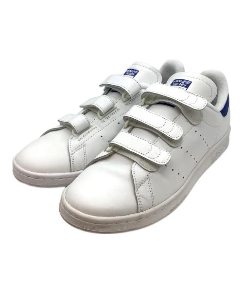 adidas（アディダス）adidas (アディダス) STAN SMITH CF ホワイト×ブルー サイズ:26の古着・服飾アイテム