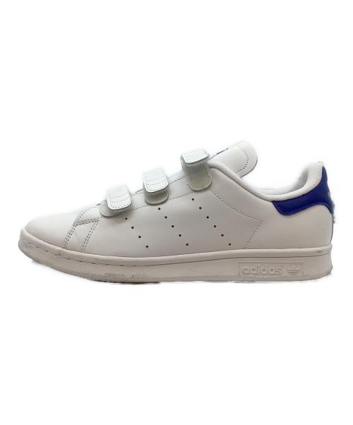 adidas（アディダス）adidas (アディダス) STAN SMITH CF ホワイト×ブルー サイズ:26の古着・服飾アイテム