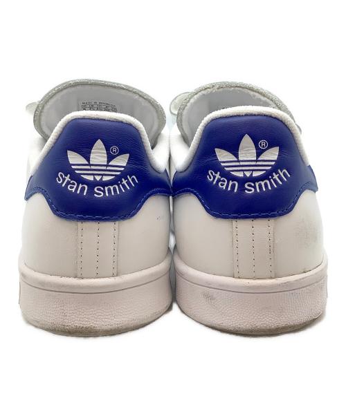adidas（アディダス）adidas (アディダス) STAN SMITH CF ホワイト×ブルー サイズ:26の古着・服飾アイテム