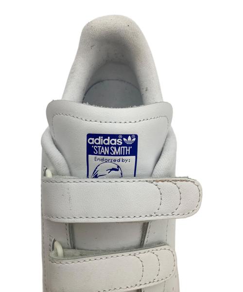 adidas（アディダス）adidas (アディダス) STAN SMITH CF ホワイト×ブルー サイズ:26の古着・服飾アイテム