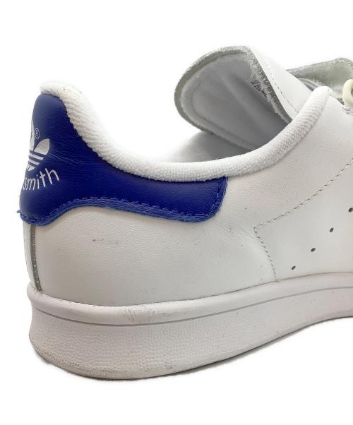 adidas（アディダス）adidas (アディダス) STAN SMITH CF ホワイト×ブルー サイズ:26の古着・服飾アイテム