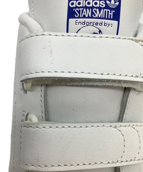 adidas（アディダス）adidas (アディダス) STAN SMITH CF ホワイト×ブルー サイズ:26の古着・服飾アイテム