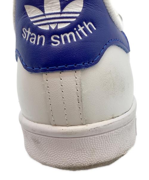 adidas（アディダス）adidas (アディダス) STAN SMITH CF ホワイト×ブルー サイズ:26の古着・服飾アイテム