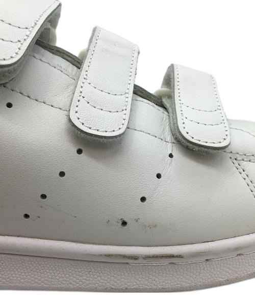 adidas（アディダス）adidas (アディダス) STAN SMITH CF ホワイト×ブルー サイズ:26の古着・服飾アイテム