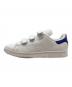 adidas (アディダス) STAN SMITH CF ホワイト×ブルー サイズ:26：5000円