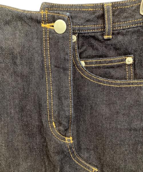 AULA（オーラ）AULA (オーラ) リメイクデニムスカート インディゴ サイズ:1の古着・服飾アイテム