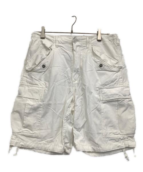 POLO RALPH LAUREN（ポロ・ラルフローレン）POLO RALPH LAUREN (ポロ・ラルフローレン) カーゴショートパンツ ホワイト サイズ:32の古着・服飾アイテム