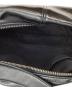 中古・古着 Matin Kim (マーティン キム) HALF SHIRRING RIBBON ROUND BAG ブラック：8000円