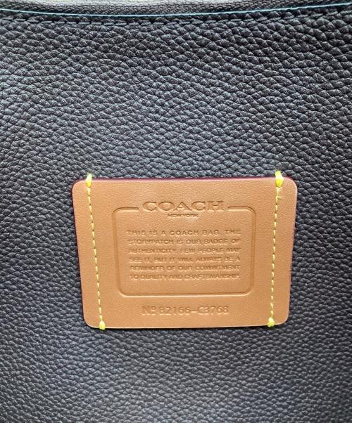 COACH（コーチ）COACH (コーチ) タイラーキャリーオールトートバッグ ブラックの古着・服飾アイテム
