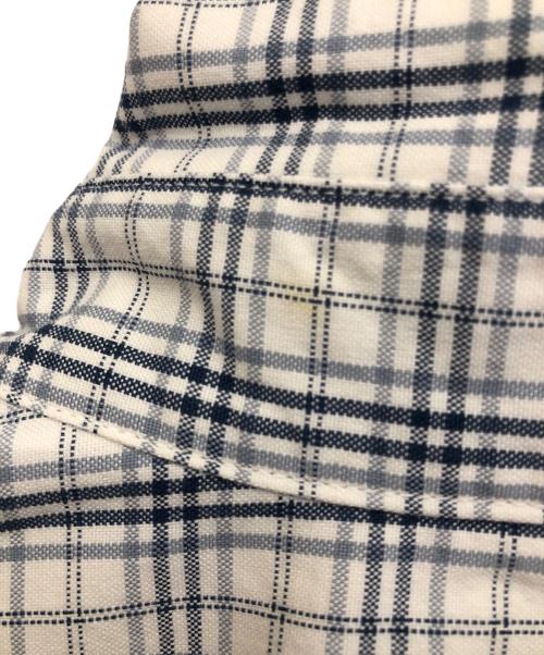 CarHartt（カーハート）CarHartt (カーハート) 半袖シャツ ホワイト×ネイビー サイズ:2XLの古着・服飾アイテム