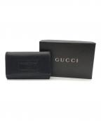 GUCCIグッチ）の古着「キーケース」｜ブラック